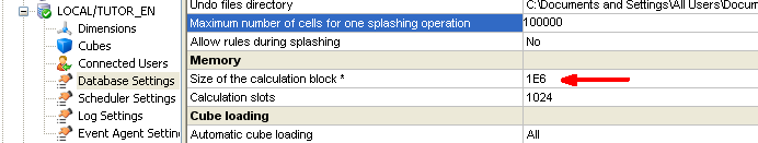 Calculation Block Size
