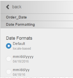 Data Formats