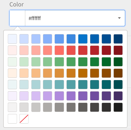 advanced color palatte