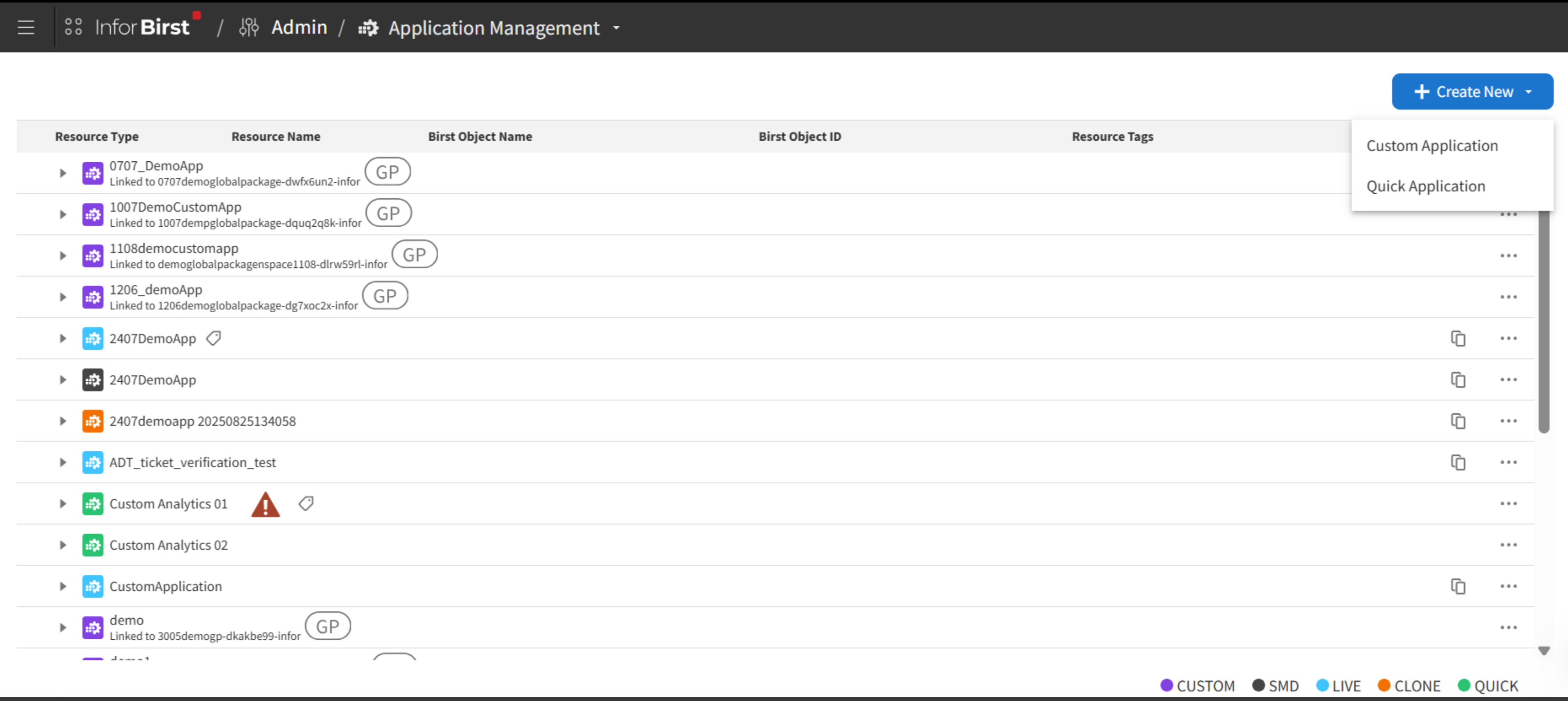 Application Management
