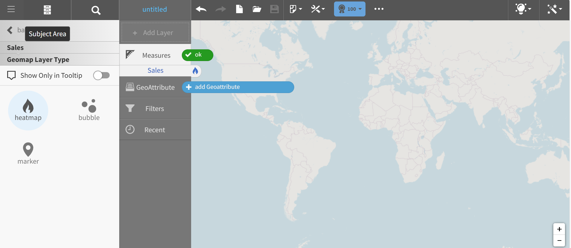 Return to the Subject Area.