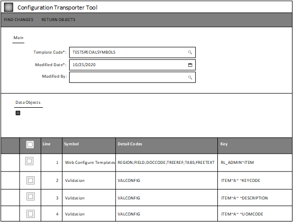 Config Template Tool Multi Key