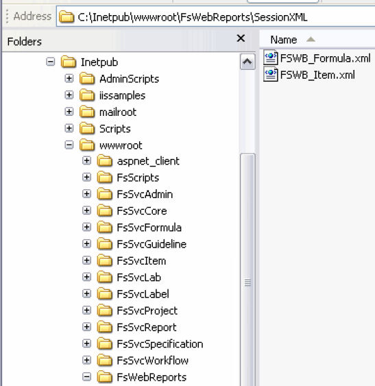 location xml data reports