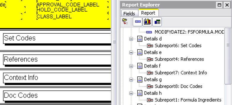 Adding reports object explorer