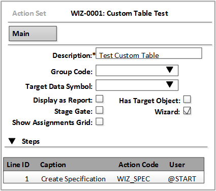 Custom Table Derived Fields Header Steps