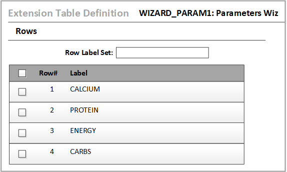 Custom Table Derived Fields Rows