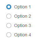 Radio Button web extension image