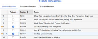 Feature Management