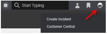 Create Incident icon