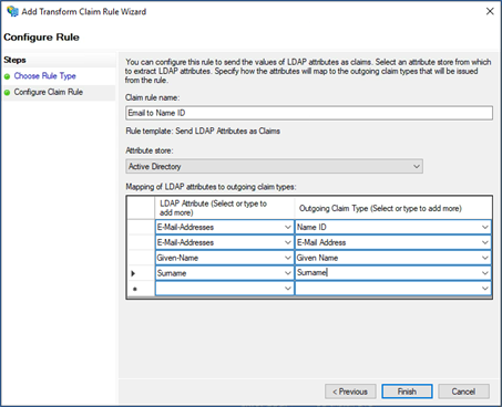 Configure Rule