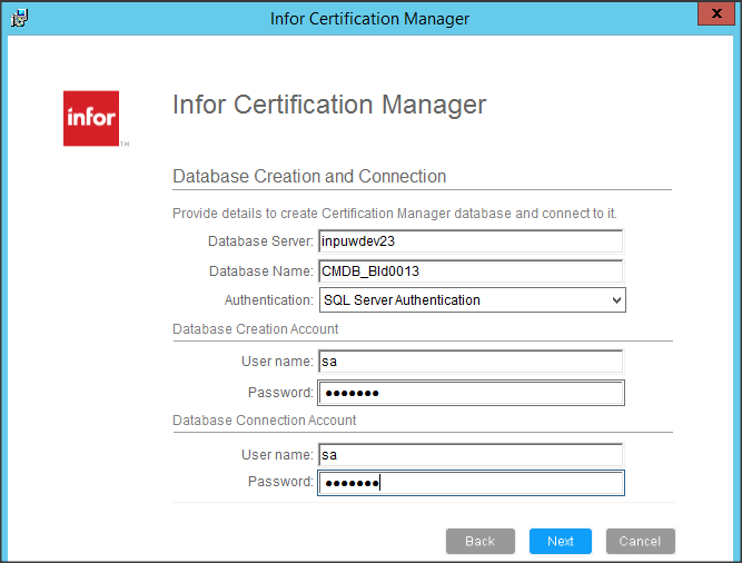 Database Creation and Connection -Step 1