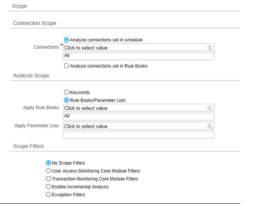 Defining Scope for Analysis