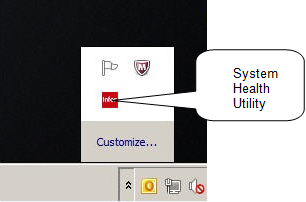 shortcut for System Health Utility