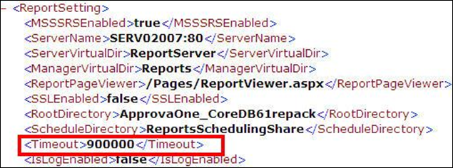 ReportSetting in ReportSettings.xml