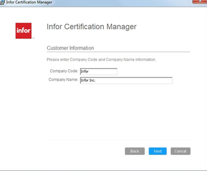 Customer Information