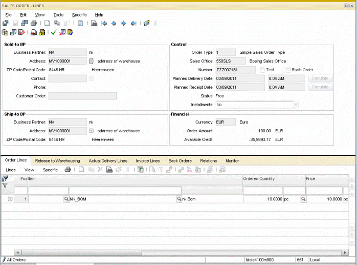 Sales Order Multi-Main Table Session