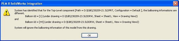 PLM 8 Solidworks integration