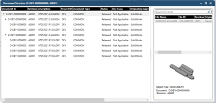 Document Structure window