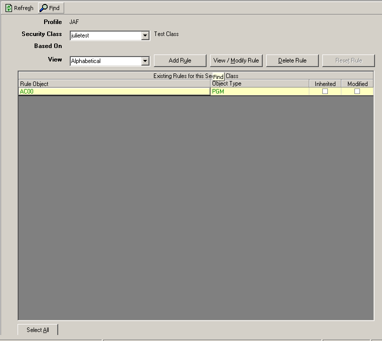 Form clip: Security classes