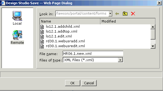 Form clip: Form clip: Save Web Page dialog