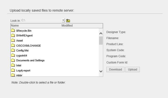 LDS_IE Local files migration page