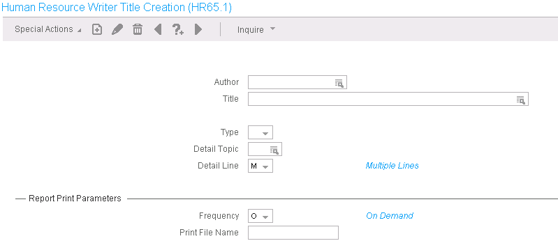 HR65.1 program window