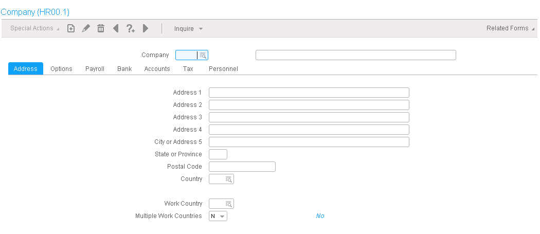 Form clip: Single-record form