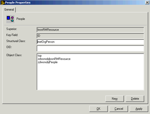 Form clip: Structural class for Lawson People object (after change)