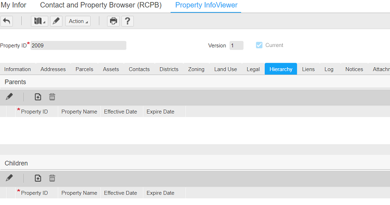 Property InfoViewer