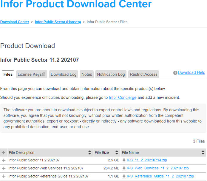 Reference Guide on Download Center