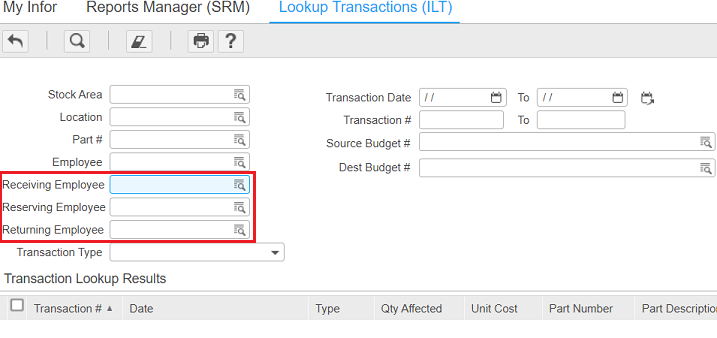 Lookup Transactions