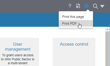 Print button in doc library