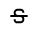 Strikethrough