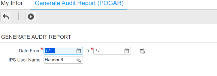 Generate Audit Report