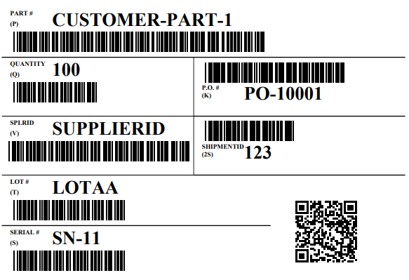 Generic-X12-Detail-QR Detail label