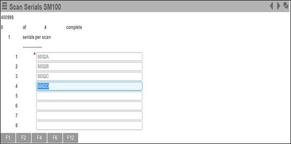 Varrer nº sér SM100